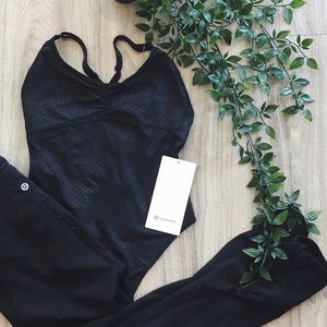 Lululemon black bodysuit